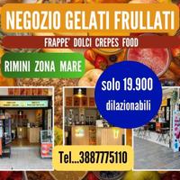 Attività Gelateria frappè crepes food