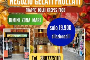 Attività Gelateria frappè crepes food