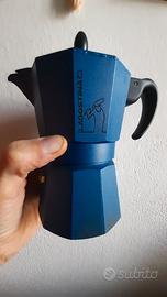 Moka Lagostina grande colore blu