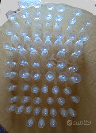 Servizio 60 bicchieri cristallo