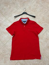 Polo uomo Tommy Hilfiger xs, rossa
