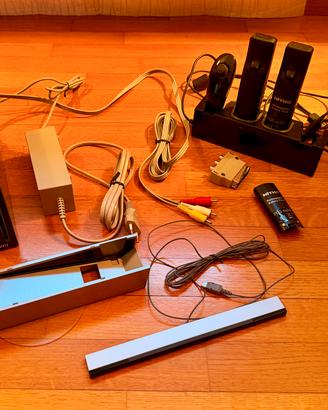 Nintendo Wii Nera Super Mega Kit Retrocompatibile