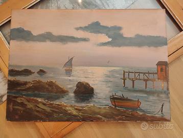 Quadro Paesaggio Marino