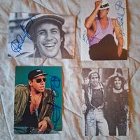 Adriano Celentano / Mori 4 cartoline autografare