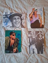 Adriano Celentano / Mori 4 cartoline autografare