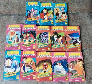 VIDEOCASSETTE LUPIN,ANNI 2000