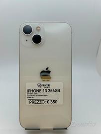 iPhone 13 256GB bianco usato garanzia 