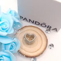 charm originale pandora cuore in sfere 