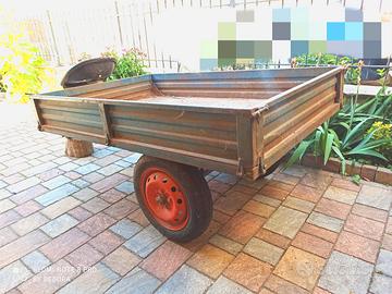 Carrello per motocoltivatore
