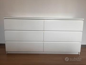 Cassettiera bianca IKEA MALM