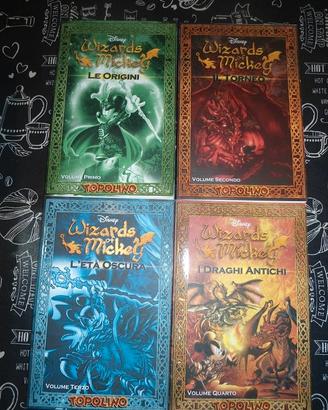 FUMETTI WIZARD OF MICKEY disney italia completo
