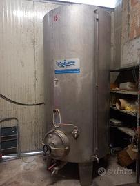 Cisterna coibentata inox  Movinox per vino