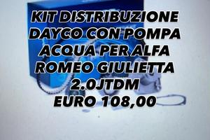 Kit distribuzione Giulietta