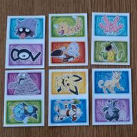 Lotto sticker Pokémon Merlin 2005