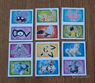 Lotto sticker Pokémon Merlin 2005