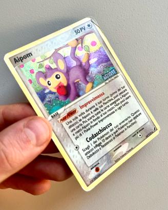 Stamped Aipom Reverse Holo 34/115 Forze Segrete