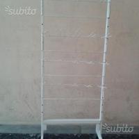 Espositore metallico bianco