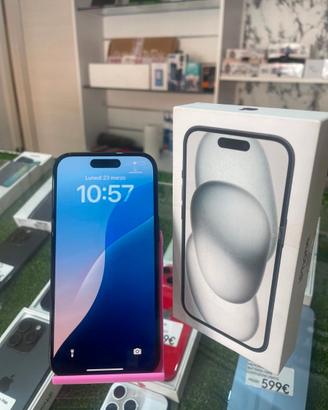IPHONE 15 128GB USATO Garanzia: 1 ANNO