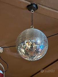 Palla a specchi + luci