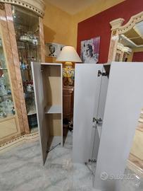 Mobiletti per parete attrezzata,comprata mai usata