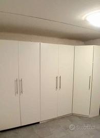 Armadi Ikea, 2 pezzi,  201 h x 60 p x 100 l