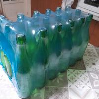 126 BOTTIGLIE DI VETRO VERDE  DA 1 LITRO PER VINO