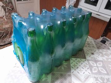 126 BOTTIGLIE DI VETRO VERDE  DA 1 LITRO PER VINO
