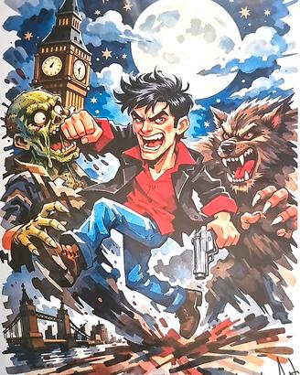 Poster Tributo Dylan Dog numero 1 & 3