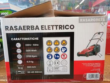 RASAERBA ELETTRICO RASARG9635