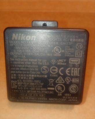 alimentatore caricabatterie origINALE Nikon EH-71P