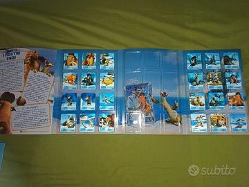 Album Era Glaciale 4 tutte le Card senza Magneti