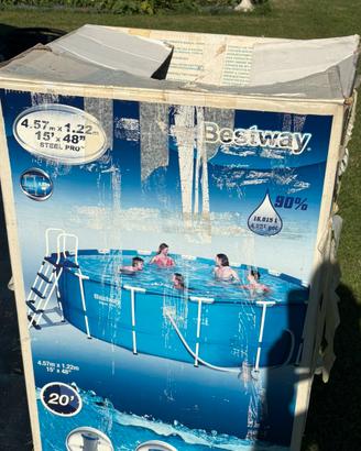 Piscina Bestway 4,57x1,22