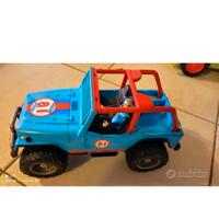 BRUDER jeep con pilota 