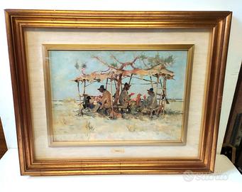 Dipinto del pittore toscano Ghigo Tommasi