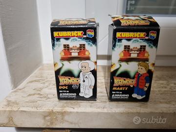 Back to the Future Kubrick Medicom Toy 2 pezzi