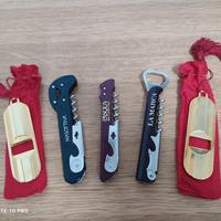Set di 5 Cavatappi/apribottiglie 