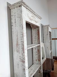 librerie stile  shabby chic 