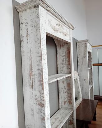 librerie stile  shabby chic 