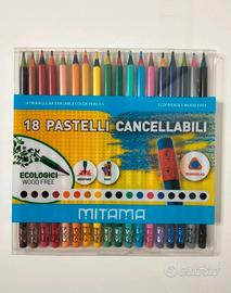 18 pastelli cancellabili