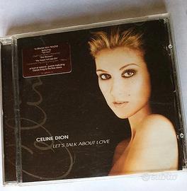 Cd musicale di Celine Dion "Let's Talk about love"