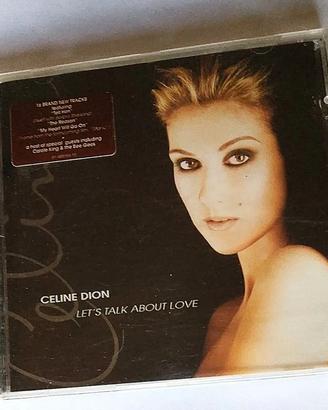 Cd musicale di Celine Dion "Let's Talk about love"