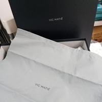 Tronchetti con zeppa in pelle "Vic Matie"