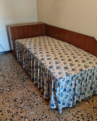 letto con vano contenitivo 