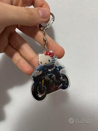 Portachiavi Hello Kitty in Moto Racing