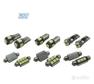 KIT 17 LAMPADE LED INTERNE PER RENAULT MEGANE II 2