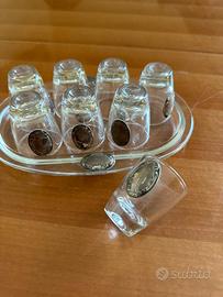 Set biccchieri liquore