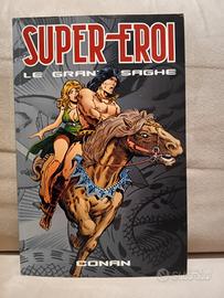 CONAN il barbaro Le grandi saghe Marvel fumetti 