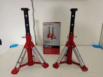 2 Cavalletti regolabili in acciaio Parkside nuovi 