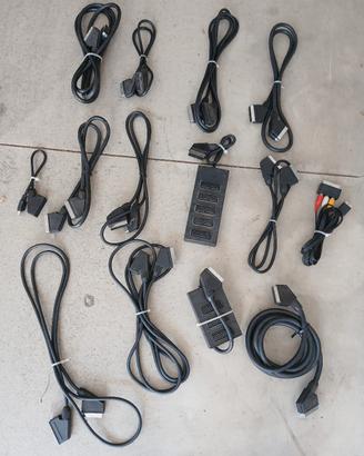 Prese  scart per connessioni adatte