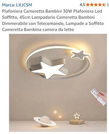 Plafoniera Cameretta Bambini